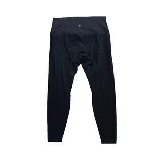 Lululemon Align Super High Rise Size 16 Black Women Pull On Stretch 28" C100